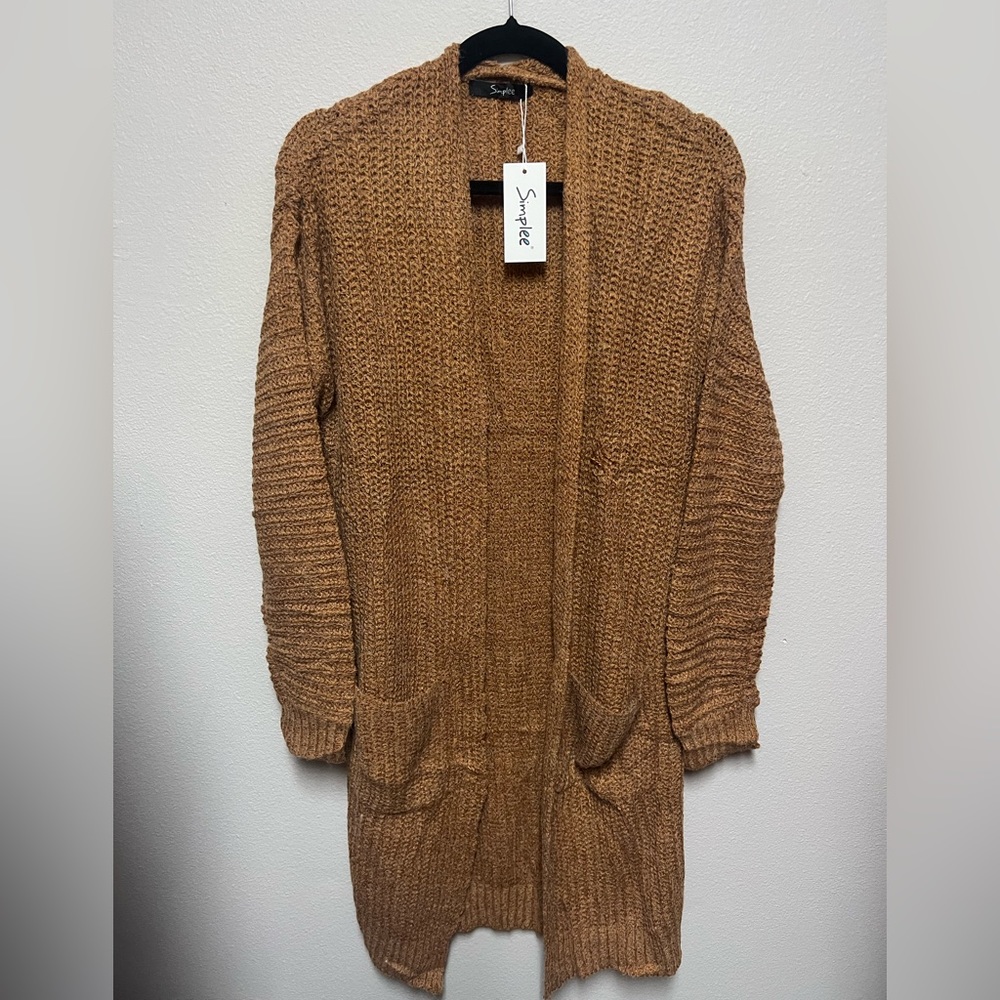 Long comfy sweater with Pockets size m